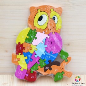 Puzzle lemn bufnita